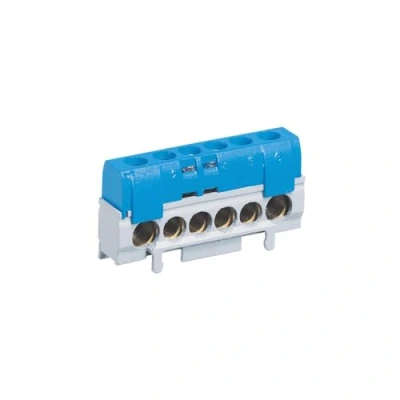 Abbildung von Legrand 004815 KLEMMLEISTE 1X35Q 5X25Q BLAU