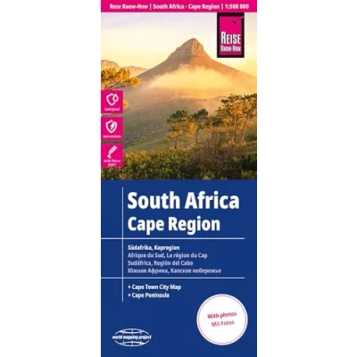 Abbildung von Reise Know How Landkarte Südafrika Kapregion / South Africa, Cape Region (1:500.000): reiß und wasserfest (world mapping project)