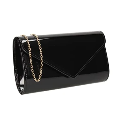 Abbildung von SwankySwans Damen Alisa Clutch Tasche, Schwarz