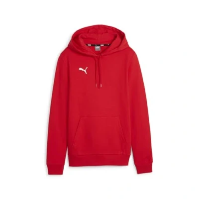 Abbildung von Puma Teamsport Textil Teamgoal Kapuzenpullover, Damen, Größe: Large, Rotweiss