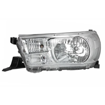 Abbildung von ABAKUS 212 11AKL LD EM Scheinwerfer links W21/5W, PY21W, H4 ohne Lampenträger, Glühlampe BAU15s, P43t TOYOTA: Hilux VIII Pickup
