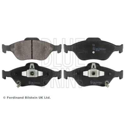 Abbildung von BLUE PRINT ADT342165 Bremsbelagsatz Vorderachse mit akustischer Verschleißwarnung Kolbenclip TOYOTA: Yaris II Hatchback