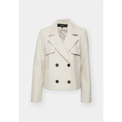 Abbildung von Vero Moda Vmfortunesheila Short Jacket Leichte Jacke, Damen, Größe: Small, Oatmeal melange