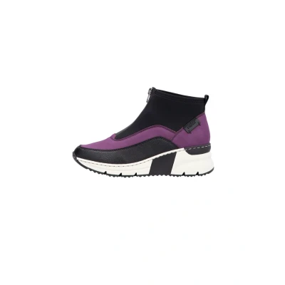Abbildung von Rieker Keilstiefelette, Damen, Größe: 38, Rosa Schuhe