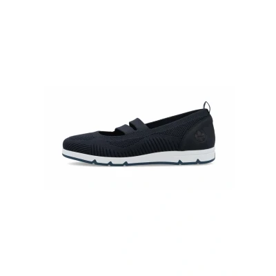 Abbildung von Rieker Damen Low Top Sneaker L3053, Frauen Halbschuhe, lose Einlage,straßenschuhe,Strassenschuhe,Sportschuhe,Freizeitschuhe,blau (14),39 EU / 6 UK