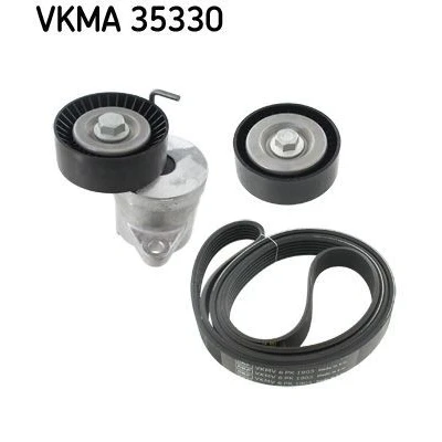 Abbildung von SKF VKMA 35330 Keilrippenriemensatz OPEL: Insignia A Sports Tourer, Hatchback, Astra J Tourer