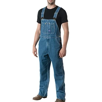 Abbildung von Liberty Herren Stonewashed Denim Bib Overalls, Stone Washed, 36W / 32L