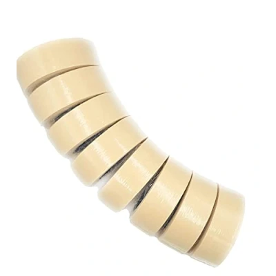 Abbildung von ACIT, Malerkrepp, Turm mit vielen Klebebandrollen, Universal Kreppband für Malerarbeiten (8 Rollen 38 mm)