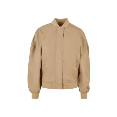 Abbildung von Urban Classics Bomberjacke, Damen, Größe: Medium, Unionbeige