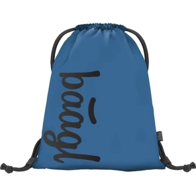Abbildung von Baagl Turnbeutel für Jungen, wasserdichte Schuhbeutel Kinder, Schule und Kindergarten Sportbeutel Junge, Sportrucksack, Gymsack (Ocean Blue)