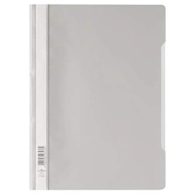 Abbildung von Durable Sichthefter (A4 Standard, PP) 25er Packung grau, 252310