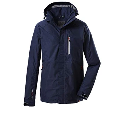 Abbildung von Killtec Herren Carleb Funktionsjacke Mit Abzippbarer Kapuze, dunkelnavy, M