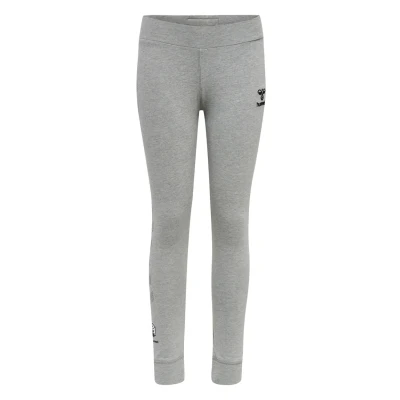 Abbildung von Hummel Hmlmove GRID Tights für Kinder, Größe: 128, Grey melange