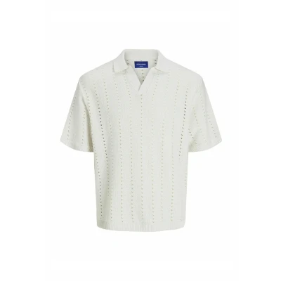 Abbildung von JACK &amp; JONES Jorparos Knit Easter Ss Crochet Polo Jnr