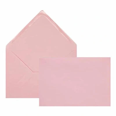 Abbildung von Edition Seidel 100 Premium rosa Briefumschläge Umschläge Kuvert farbig Format ähnlich B6 12,0 x 17,5 cm 80 g/m² (Rosa, Stück/Pieces/Pièce)