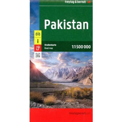 Abbildung von Pakistan, Autokarte 1:1.500.000, freytag &amp; berndt (freytag Auto + Freizeitkarten)