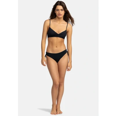 Abbildung von Roxy Beach Classics WRAP Bikinitop, Damen, Größe: XXL, Anthracite