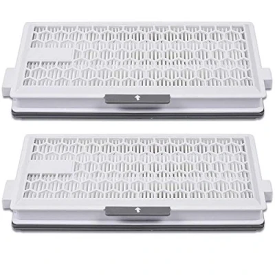 Abbildung von 2 HEPA Airclean Plus 50 Filters für Miele Complete C3 Powerline, S8340 Staubsaugerfilter Air Clean SF HA C2 Compact C1 Pack Staubsauger Ersatzteile Zubehör von KEEPOW