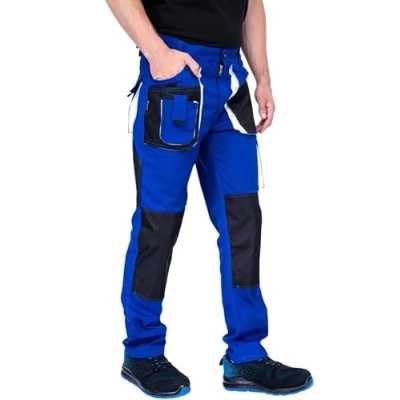 Abbildung von Mazalat Arbeitshosen männer mit Kniepolstertaschen, Größen S XXXL, Arbeithose Herren, Arbeitshose, Arbeits Hose, Cargo Hosen, Qualitat