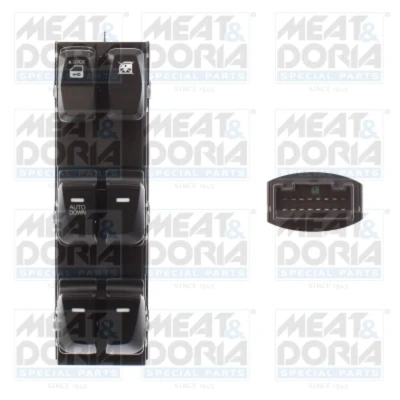 Abbildung von Schalter, Fensterheber MEAT &amp; DORIA 26883