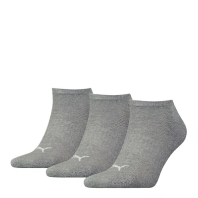 Abbildung von Puma Unisex Sneaker Socken, Grau, 43/46 (3er Pack)