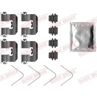 Abbildung von QUICK BRAKE 109 0095 Zubehörsatz, Scheibenbremsbelag HYUNDAI: Ioniq