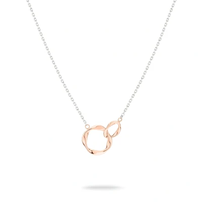 Abbildung von Liebeskind Berlin Halskette LJ 1550 N 45 Bicolor Silber, IP Roségold