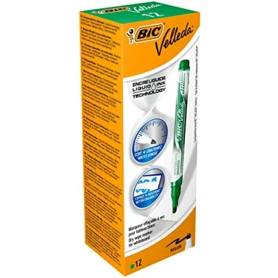 Abbildung von Bic 902090 Whiteboard Marker Velleda Liquid Ink Tank, grün