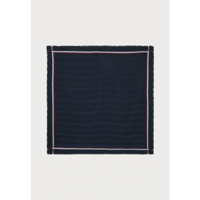 Abbildung von Tommy Hilfiger Essential FLAG Square Tuch, Damen, Größe: One Size, Space blue