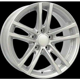Abbildung von RIAL 5 loch 17Zoll 120mm Alufelge X10 silber 75732W31 0 Felge