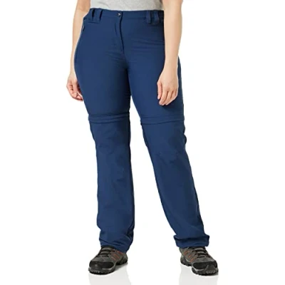 Abbildung von CMP ZIP OFF Outdoorhose, Damen, Größe: 44, Blue