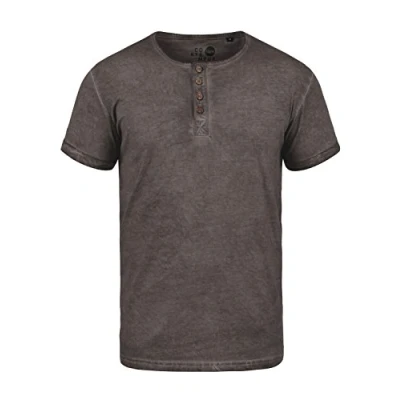 Abbildung von Solid Sdtihn Tshirt basic, Herren, Größe: Medium, Coffee bea