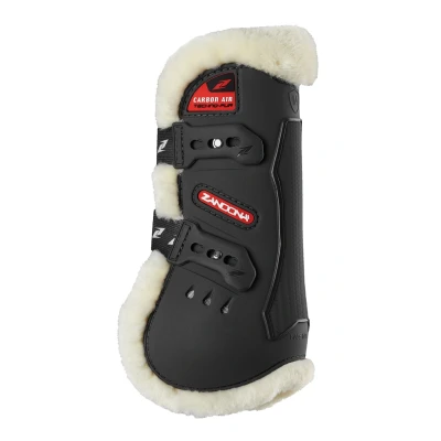 Abbildung von Zandona Sehnenschutz Carbon Air Techno Fur Schwarz XL