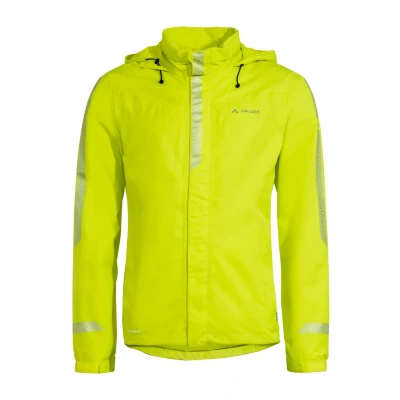 Abbildung von Vaude Regenjacke / wasserabweisende Jacke, Herren, Größe: Large, Green
