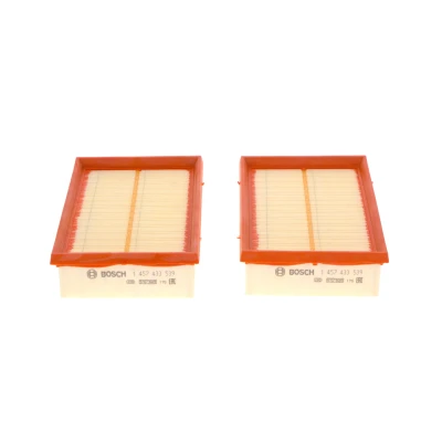 Abbildung von BOSCH 1 457 433 539 Luftfilter 50 140 186 Filtereinsatz VOLKSWAGEN: Lupo / 3L, Polo III Hatchback, Classic, SEAT: Córdoba I Saloon