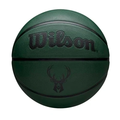 Abbildung von Wilson NBA Team Tribute SOLID BSKT MIL Bucks 5, Grün