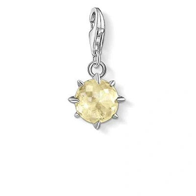 Abbildung von Thomas Sabo Damen Charm Anhänger Geburtsstein November 925 Sterlingsilber