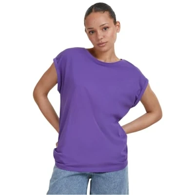 Abbildung von Urban Classics Curvy Ladies Extended Shoulder TEE Tshirt basic, Damen, Größe: 3XL, Ultraviolet