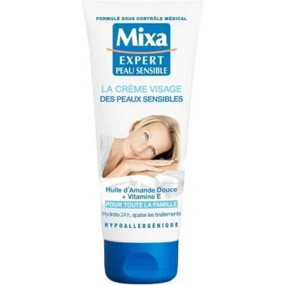 Abbildung von Mixa Intensif Trockene Haut Handcreme gegen Austrocknen mit 100% pflanzlichen Ölen 100 ml