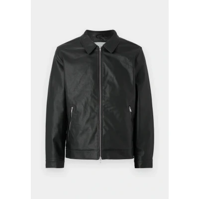 Abbildung von Jack &amp; Jones Jjecasablanca Jacket Kunstlederjacke, Herren, Größe: Medium, Black