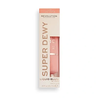 Abbildung von Makeup Revolution Superdewy Liquid Blush Rouge, Größe: 15 ml, Fake the flush