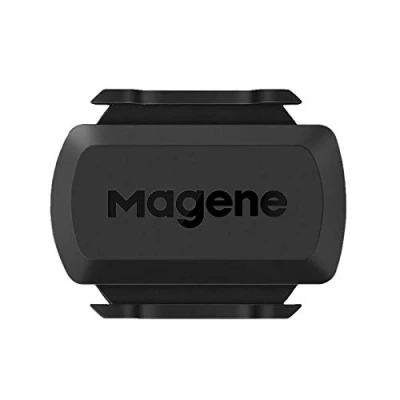 Abbildung von Magene S3 + Geschwindigkeits und Trittfrequenzsensor 2 Stück, ANT+ Buletooth 4.0 Drahtloser Fahrraddrehzahlsensor RPM