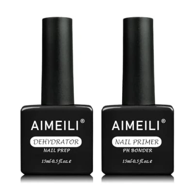 Abbildung von AIMEILI 15ml Nail Prep Dehydrator und Primer für Gelnägel, Acrilnägel Acrylpulver Gel Nagellack