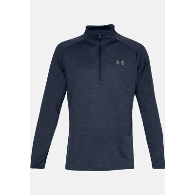Abbildung von Under Armour Tech 2.0 Half Zip Longsleeve Herren Dunkelblau, Hellgrau, Größe S