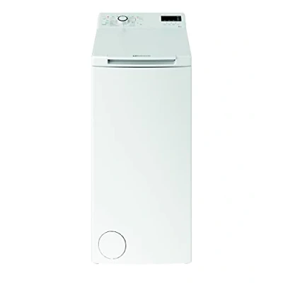 Abbildung von Bauknecht WMT Zen 612 B SD Toplader Waschmaschine/6 kg/1200 UpM/ZEN/Vollwasserschutz/Automatische Trommelpositionierung/SoftOpening/15 Green&amp;Clean/Kurz 30/Aqua Saver/Extra Spülen/Startzeitvorwahl
