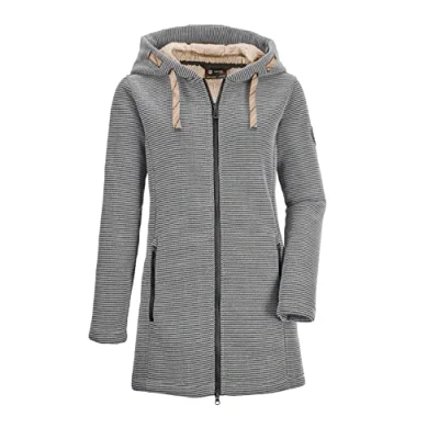 Abbildung von G.I.G.A. DX Damen Casual Strickfleeceparka/Fleecejacke mit Kapuze GW 54 WMN KNTFLC PRK, gebrochenes weiss, 38, 37640 000