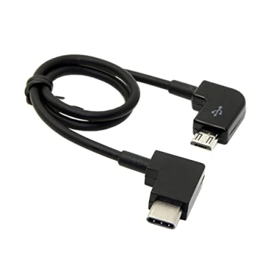 Abbildung von Cablecc Remote Controller Data Cable Type C to Micro USB for DJI Mavic Pro Platinum RC Accessories