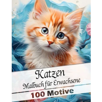Abbildung von Malbuch für Erwachsene mit Katzen Motiven: 100 liebevolle Motive Katzenliebhaber &amp; Katzenbesitzer. Anti Stress und Entspannung: Ausmalbuch: Als ... Schwester, die Freundin oder sich selbst