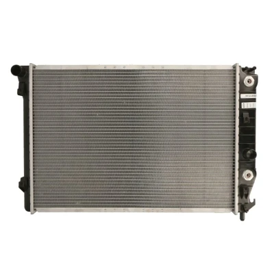 Abbildung von NRF 50215 Kühler, Motorkühlung Aluminium 630 438 26 Kühlrippen gelötet