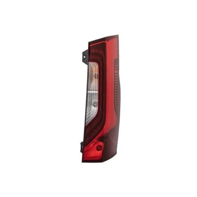 Abbildung von HELLA 2SK 013 253 221 Rückleuchte rechts P21W, PY21W 12 mit Glühlampen Lampenträger MERCEDES BENZ: Sprinter 3 t Van, 3.5 Van